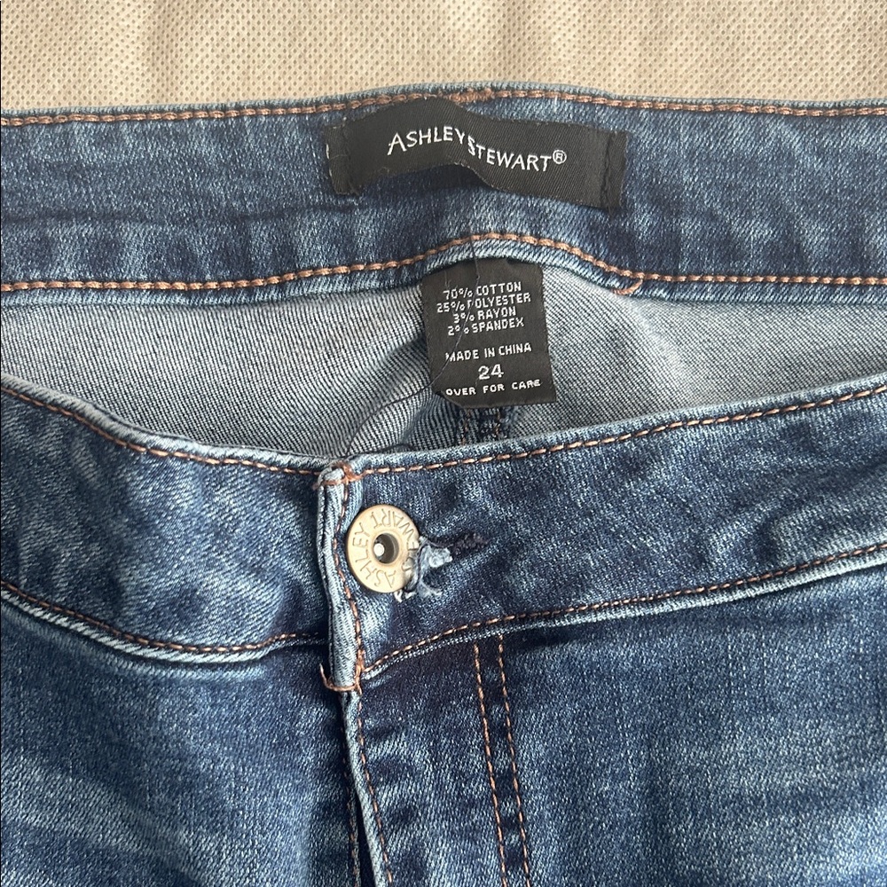 Ashley Stewart Classic Blue Jeans